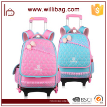 New Design Detachable Wheeled School Bag Kids Trolley Bag